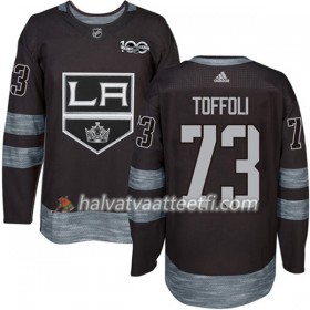 Miesten NHL Los Angeles Kings Pelipaita Tyler Toffoli 73 1917-2017 100th Anniversary Adidas Musta Authentic